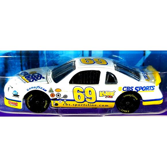 Johnny Lightning .com Racers CBS SPORTS #69 Race Car, New, See Pics/Descr. - Picture 2 of 4